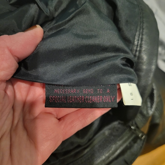 VINTAGE CAYENNE LEATHER HIGH RISE PANTS - Picture 3 of 11